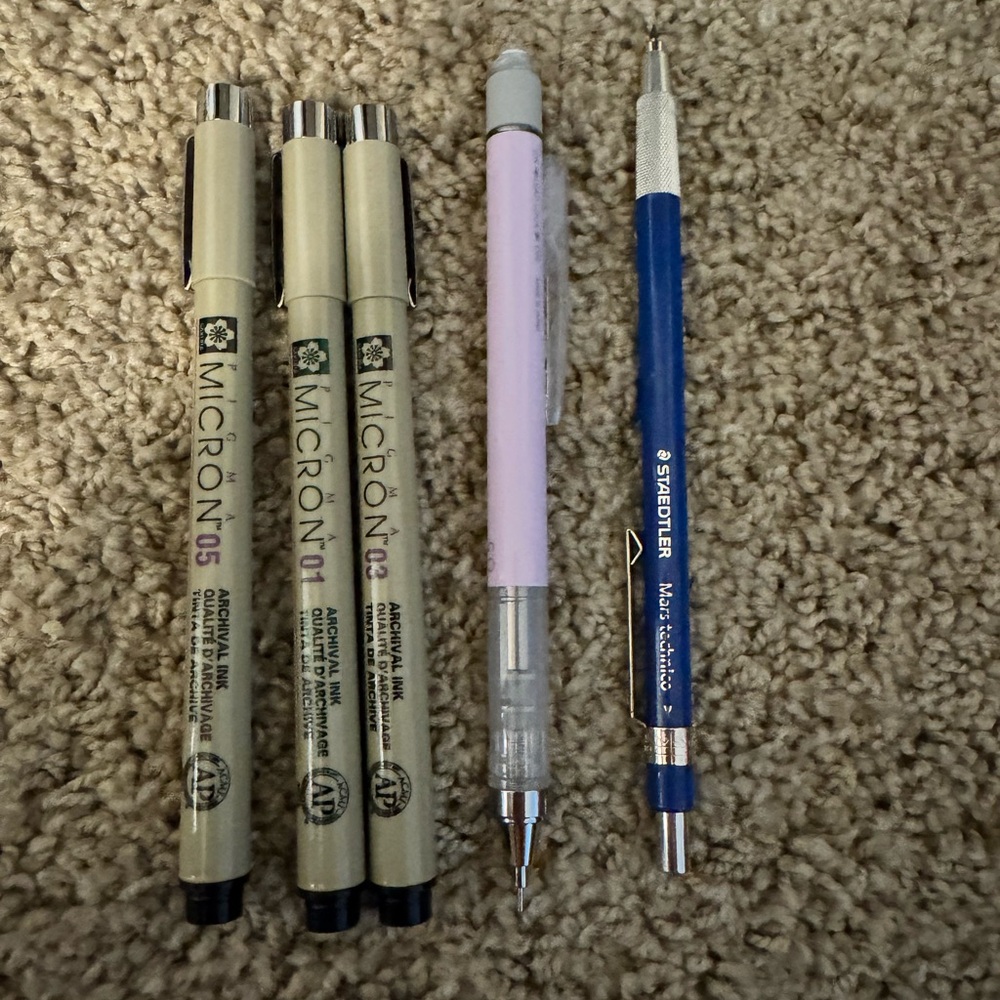 Drafting Tools Set with Compass and Ruler - Picture 6 of 6